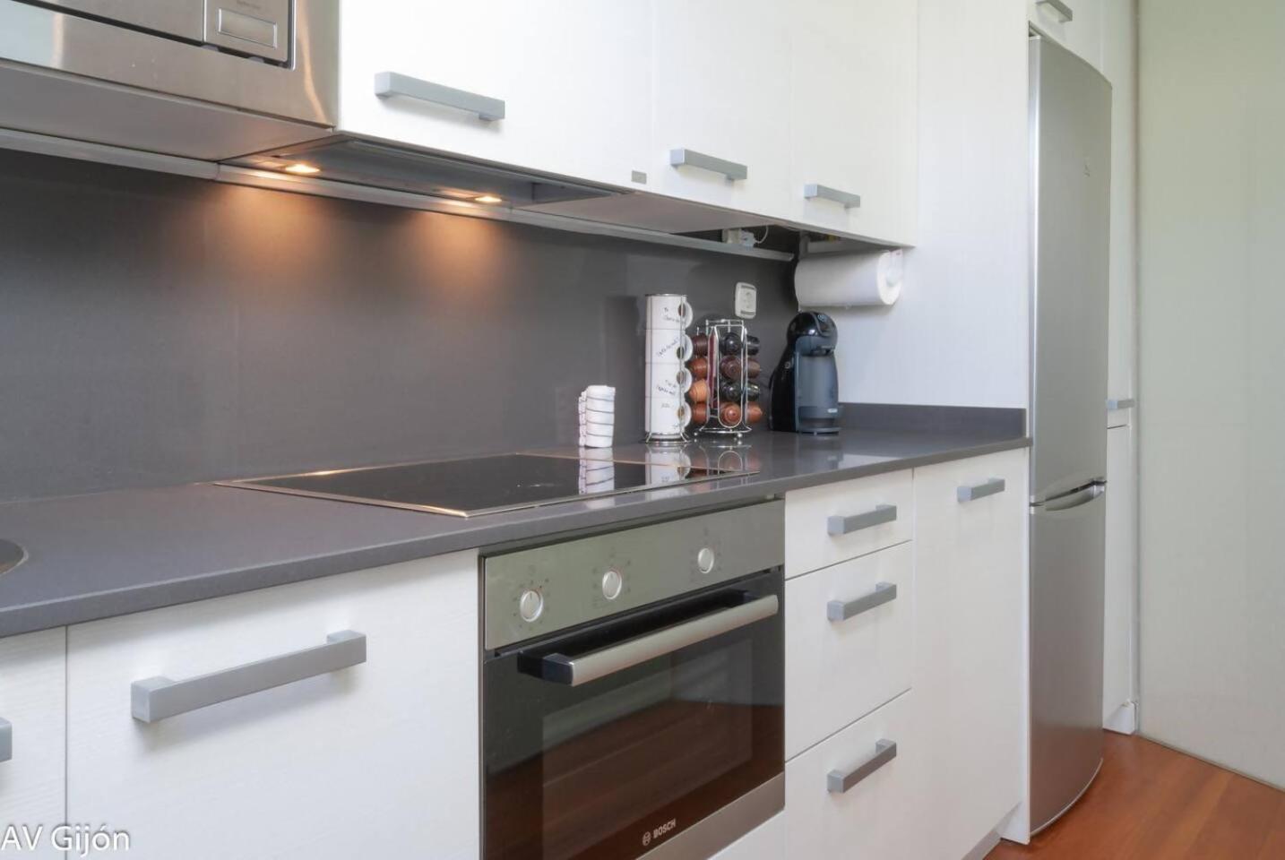Apartamento Av Gijon San Agustin 12 Exterior foto