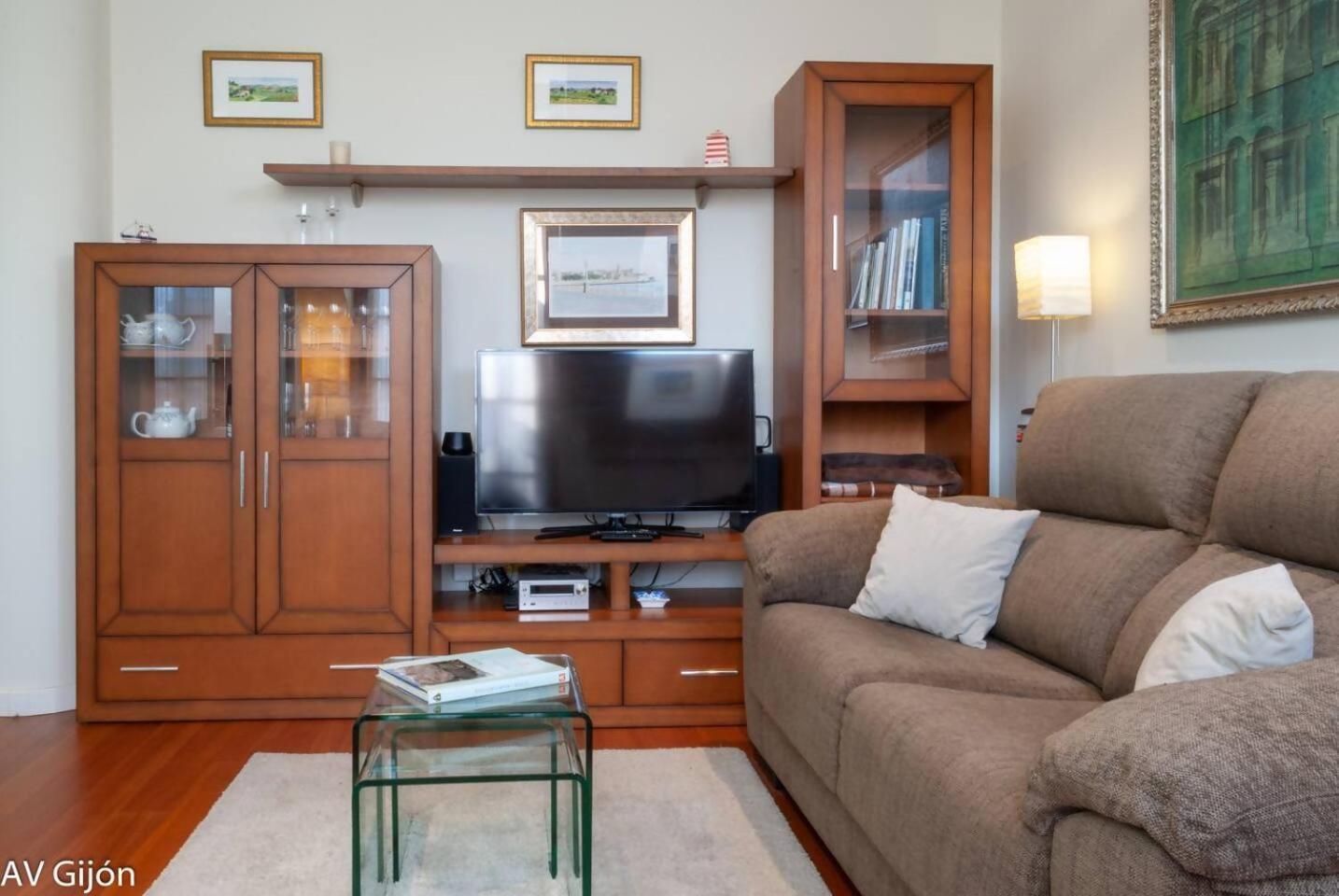 Apartamento Av Gijon San Agustin 12 Exterior foto
