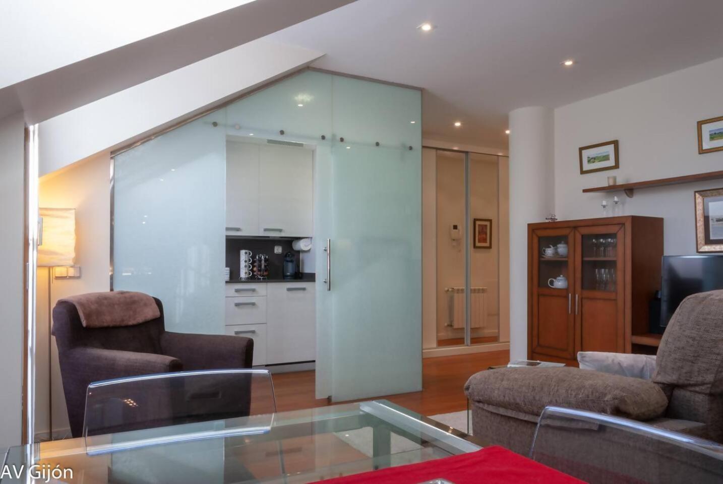 Apartamento Av Gijon San Agustin 12 Exterior foto